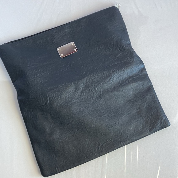 Fashion Studded Fold Over Zipper Clutch - Picture 8 of 10